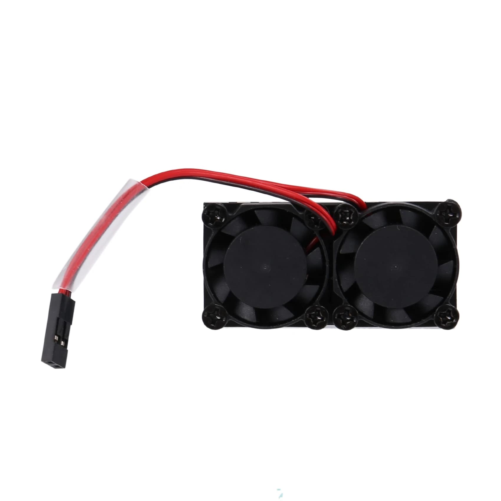 A01E-Doppia ventola con dissipatore di calore, ventole di raffreddamento doppi di ultima generazione per Raspberry Pi 4B/3B+
