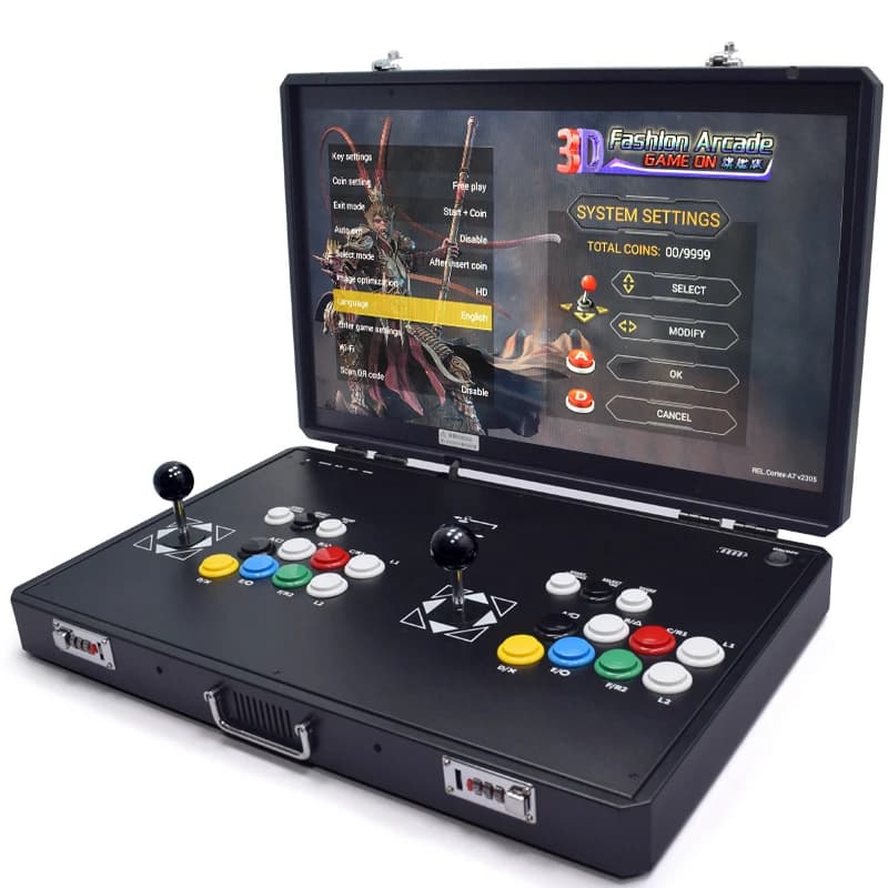 Console Arcade LCD Pandora H3 da 24 pollici, 23000 giochi, scheda PCB a 2 giocatori, Video retrò, macchina Bartop da tavolo