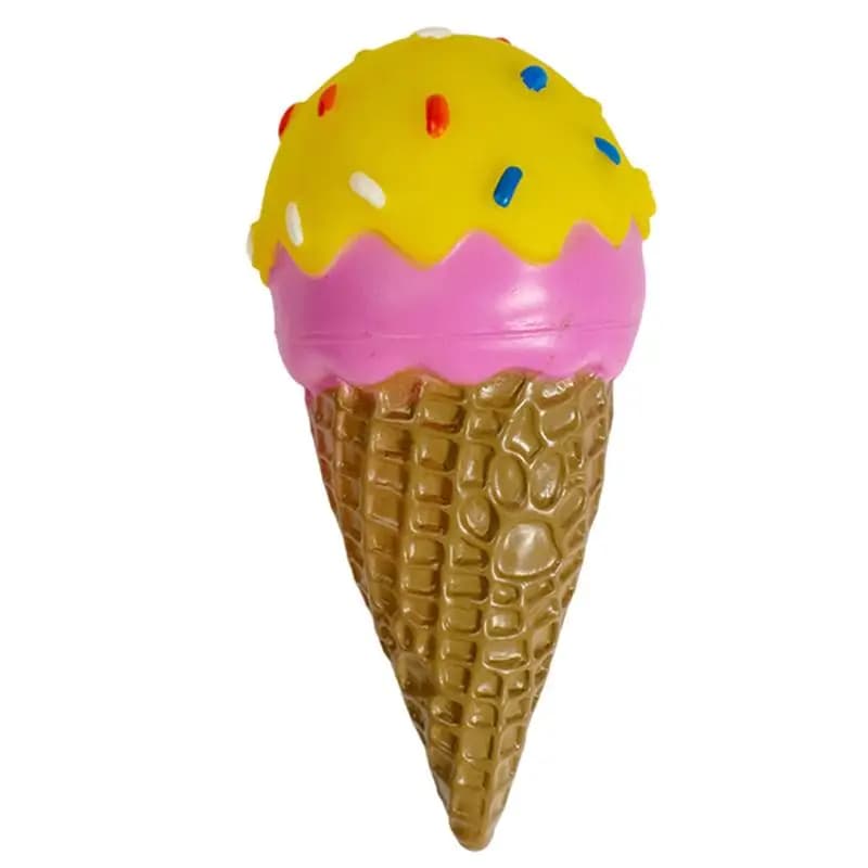 Durevole cane squittio masticare giocattoli ciambelle gelato stile hamburger galleggiante su allenamento in acqua simulazione all'aperto Pet Chewer Toy