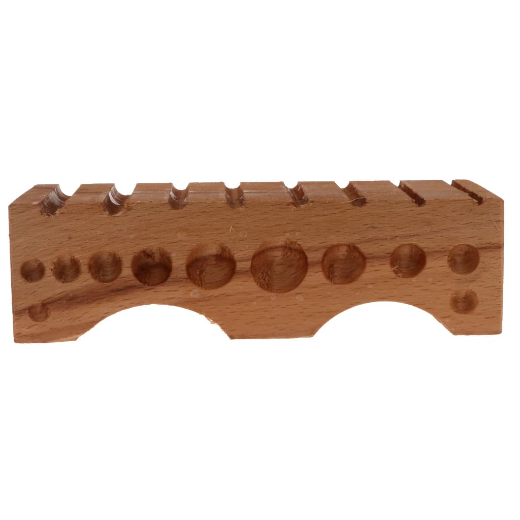 Wooden Shaping Block Jewelry Tooling Doming Block Jewelry Making Tool for Metal Craft Hammer Set