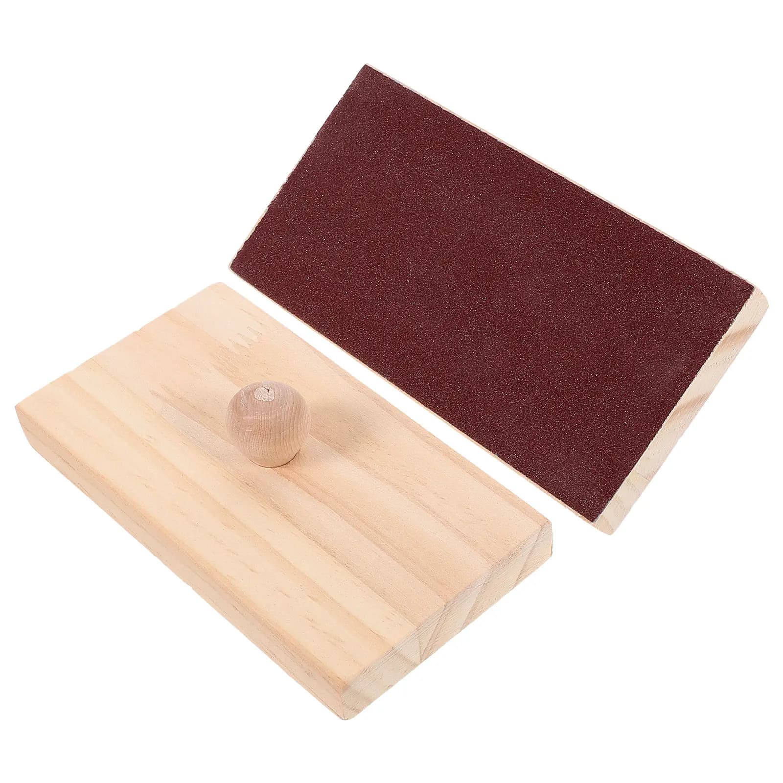 2 Pezzi Castagnette in Legno, Strumento a Percussione per Bambini, Asilo, Casa, Scuola, Apprendimento Musicale, Educativo in Legno