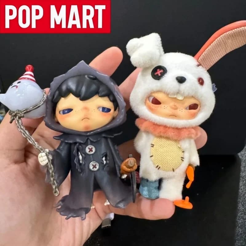 POP MART Originale Hirono Monsters' Carnevale Serie Cieco Scatola Bambola Giocattolo da Tavolo Scena Ornamento Modello Scatola Misteriosa Ragazza Festival Regalo