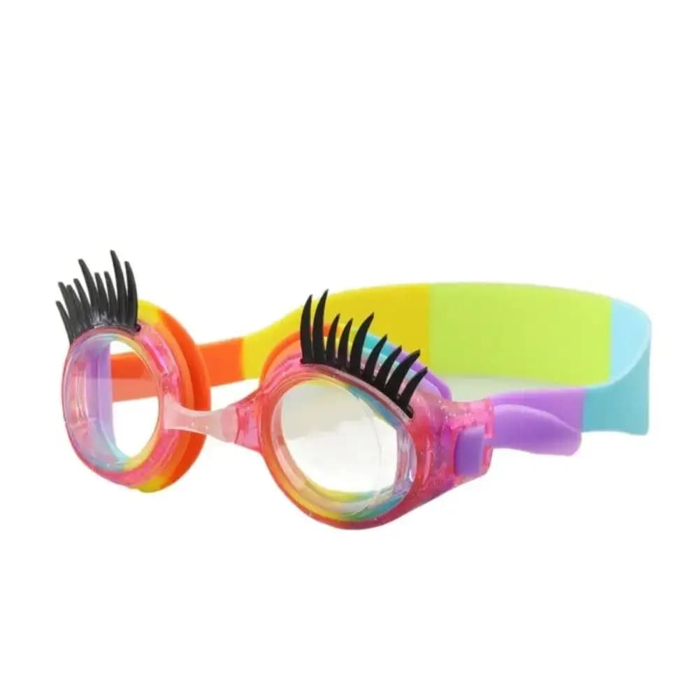 Kids Swimming Eyelash Silicone Swimwear Earrings Colorful Waterproof Swimwear Water Sports
