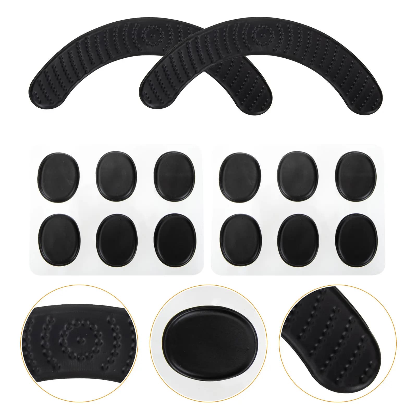 Pad per Batteria, Cuscinetti per Pelli di Batteria, Tappetini per Batteria, Cuscinetti Silenziatori per Batteria, Accessori per Batteria