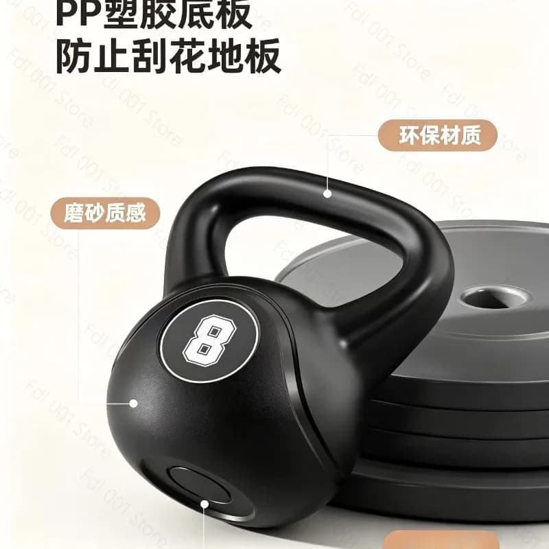 Soft Kettlebell 10kg for Men Home Fitness Equipment Dumbbell Squat Training Strength Training Lightweight Portable Design
