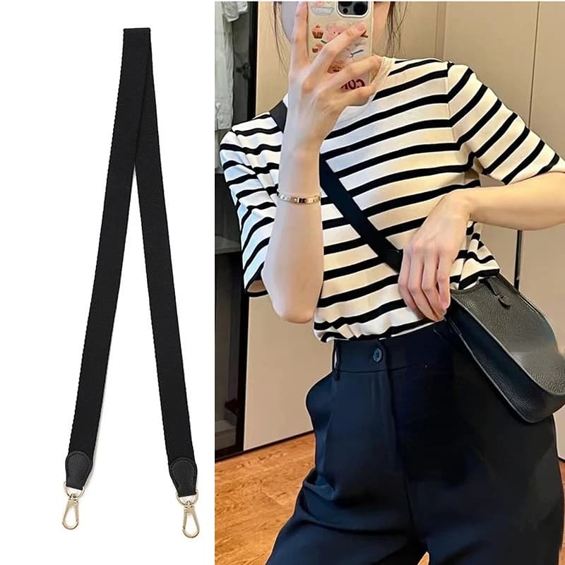 Pure Color Wide Shoulder Strap Transformation Diy Replacement Crossbody Armpit Canvas Strap Single Buy Hardware Accessories