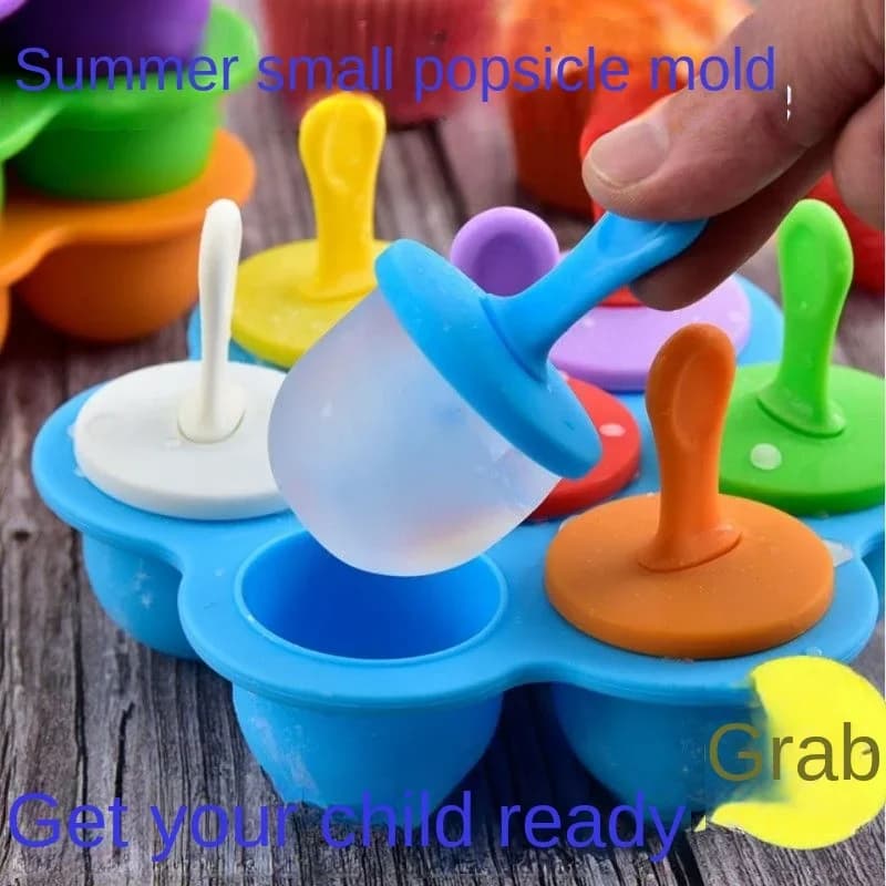Nuovo gelato giocattolo per bambini domestici, macchina per gelato fatta in casa con stampo in silicone, stampo per ghiaccioli