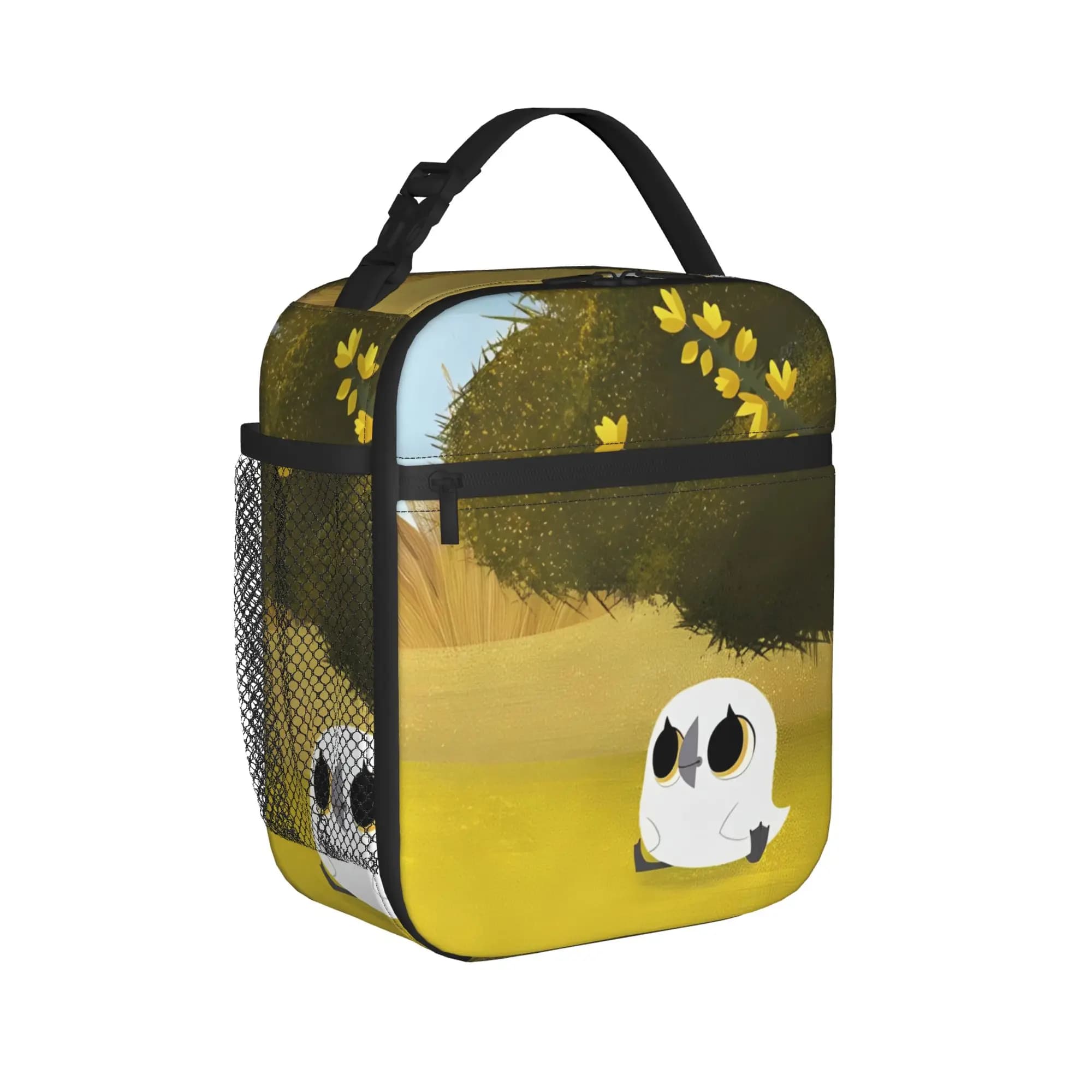Borsa termica per il pranzo Puffin Rock Baba, borsa termica riutilizzabile, contenitore per il pranzo, borsa grande per il pranzo, per uomini e donne, per lavoro, picnic