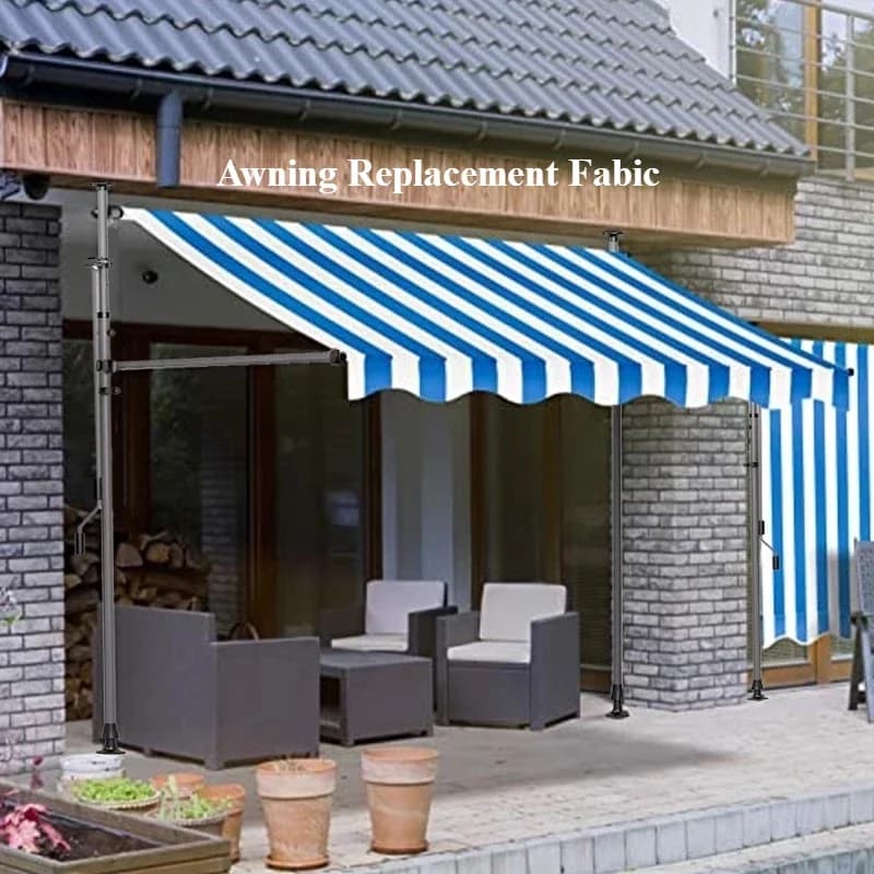 Tenda Gazebo impermeabile Tessuto UV telescopico Oxford Negozio esterno Banner Tendalino di ricambio Tenda per porta in tessuto