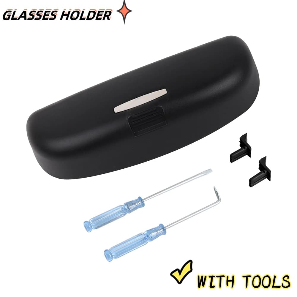 Car Glasses Holder Case Sun Glass Box for Audi Q3 Q5 SQ5 Q7 A1 A3 S3 A4 A6 A7 S6 S7 S4 RS4 A5 S5 2013 - 2022 Sunglass Holder