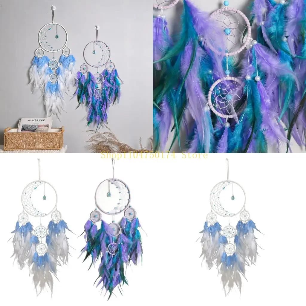 Wall Livingroom Ornament Moon Dream Catcher Festival Gift Bohemian Home Decor top sale