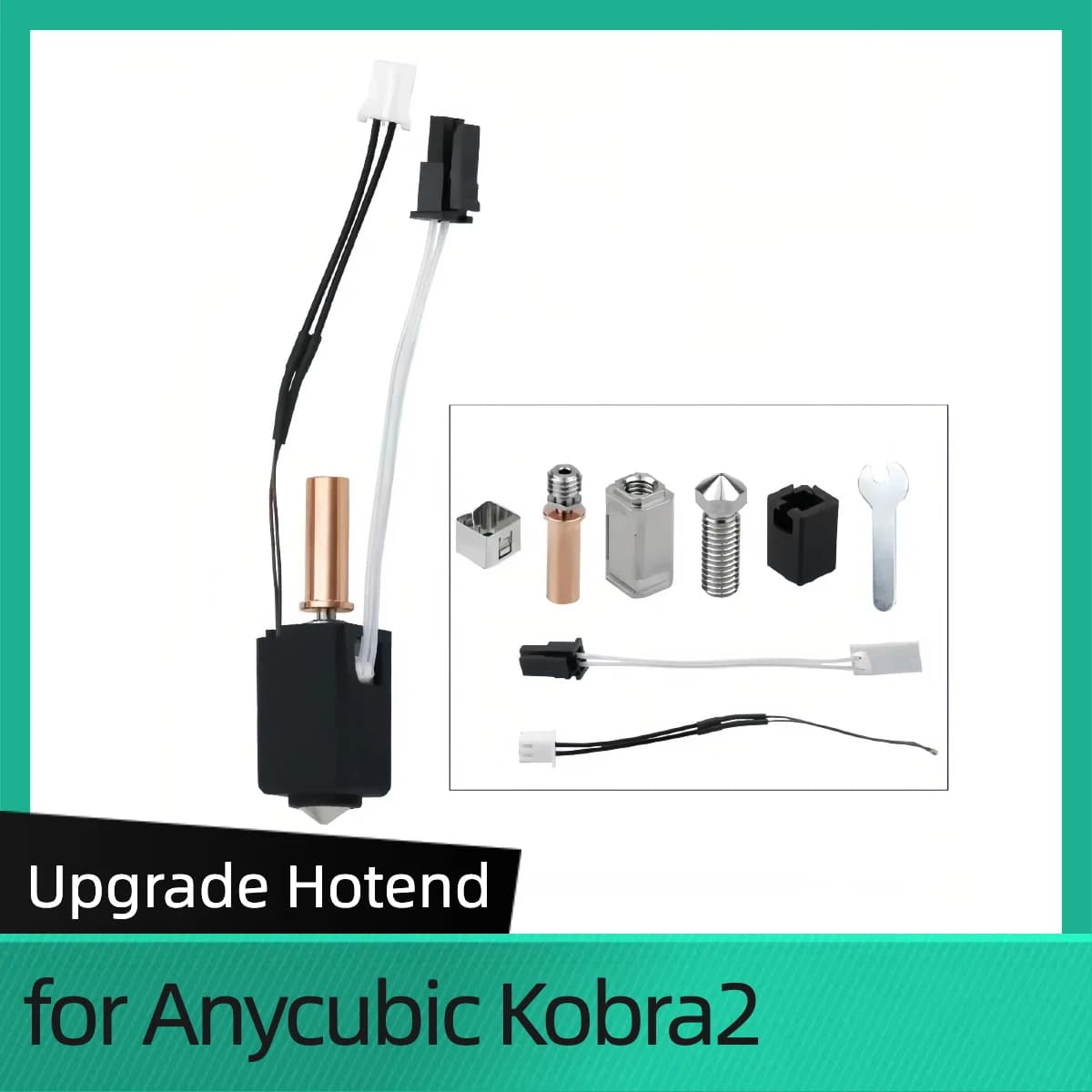 Aggiorna Hotend per gli accessori per stampanti 3D serie Kobra 2