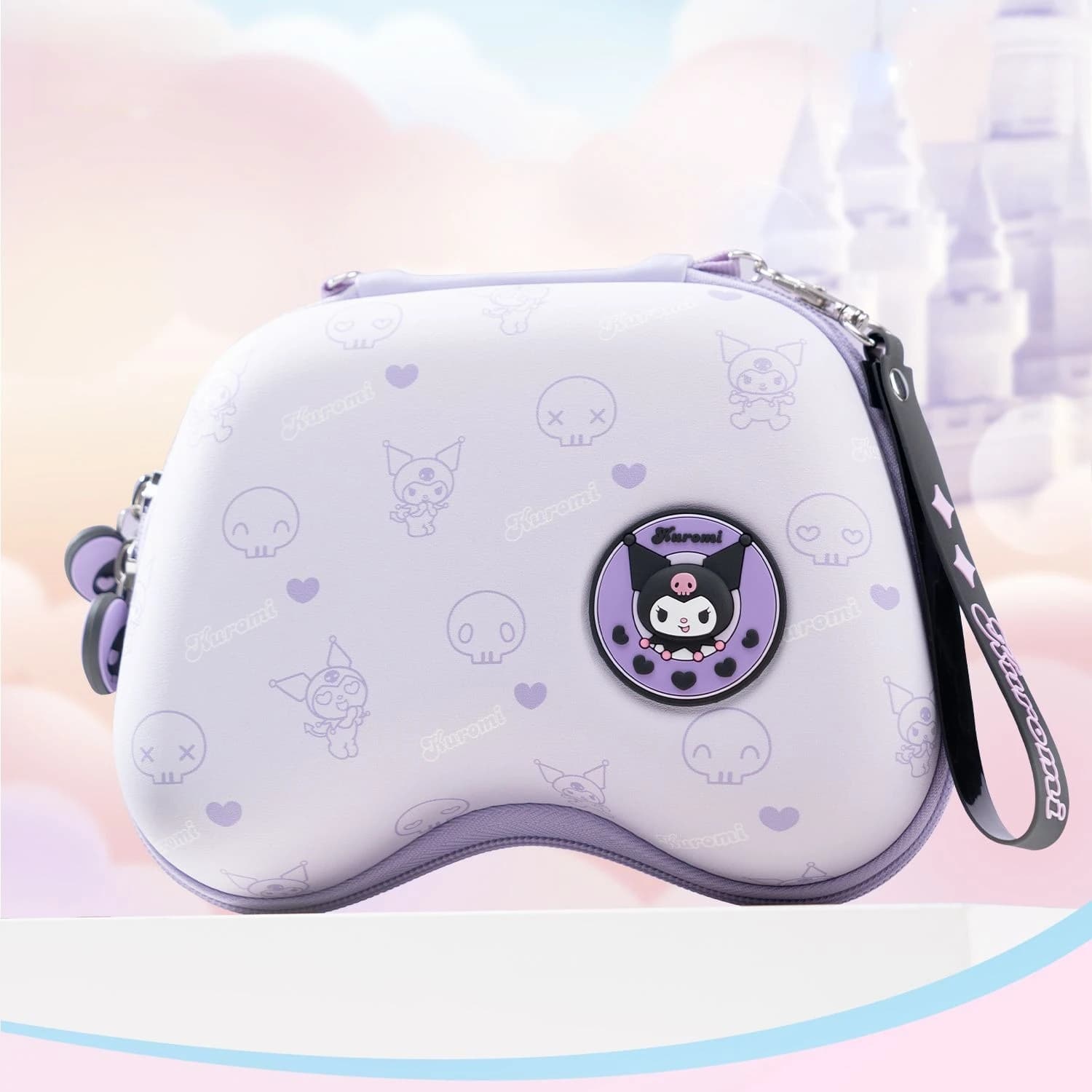 Borsa Porta Controller Anime Sanrio Kuromi per PS5, NS Pro, Xbox - Custodia Rigida Universale Accessori Cartoon Kawaii Adorabile 2026