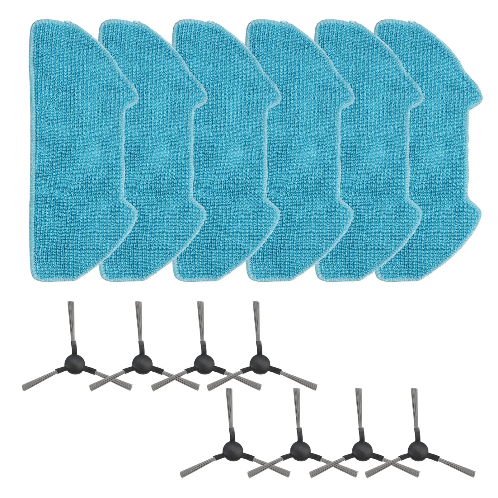 For SmartAI S8 Pro For Redroad R10 For Redkey R10 For BObsweep Mop Cloth Side Brush Kit Replacement Parts Vacuum Cleaner Accesso