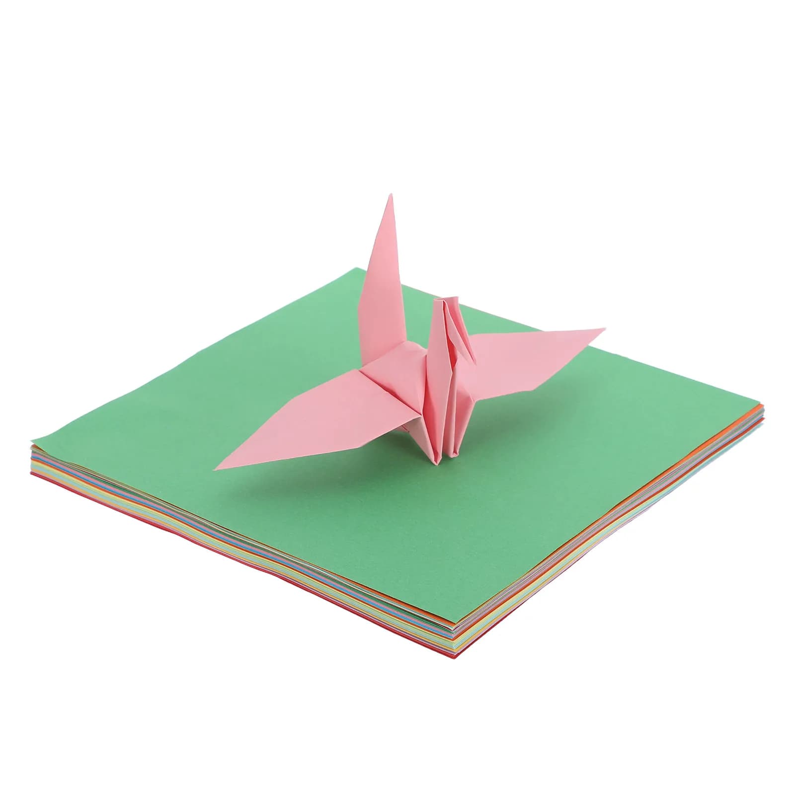 300Pcs Origami Paper Set 17x17cm Soft Colorful Sheets Easy Fold for Beginners Craft Origami Paper for Kids Classroom Activities