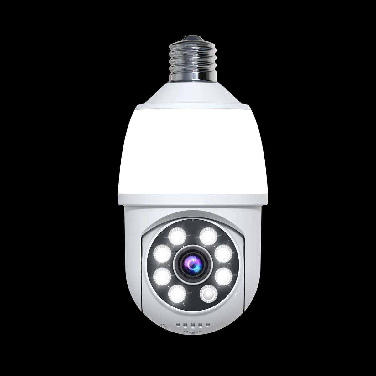 3MP 1296P iCsee APP Proiettore a colori E27 Wireless PTZ IP Dome Camera AI Rilevazione umanoide Sicurezza CCTV Baby Monitor