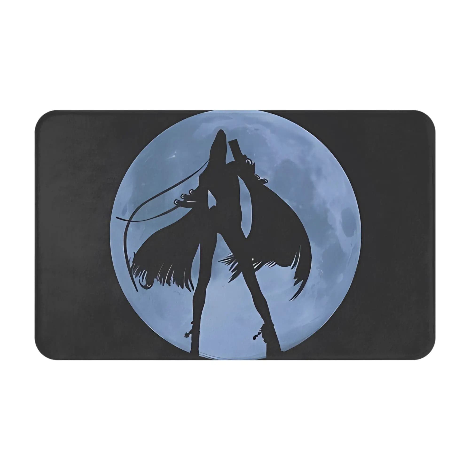 Bayonetta Moon Christmas Decorations Bath Mat Bayonetta Games Doormat Living Room Carpet Entrance Door Rug Home Decor