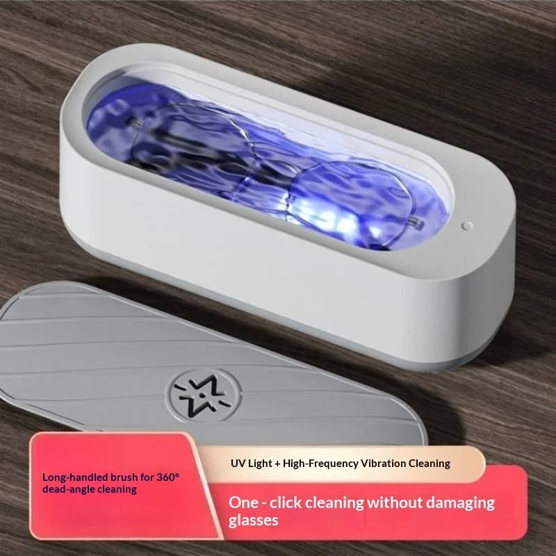 New Ultrasonic Cleaning Machine Vibration Wash Cleaner Jewelry Glasses Cleaner Watch Cleaning Makeup Brush Cleaning Tool