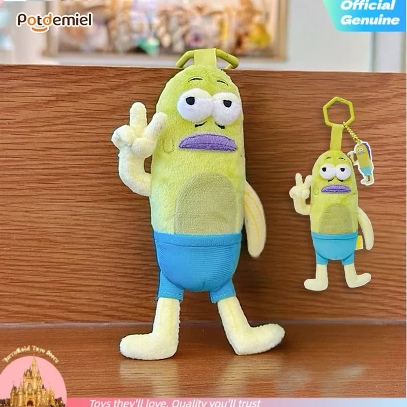 Nuovo Peluche di SpongeBob Bikini Bottom, Giocattolo Imbottito Divertente, Regalo per la Festa dei Bambini, per Bambini e Fan degli Anime