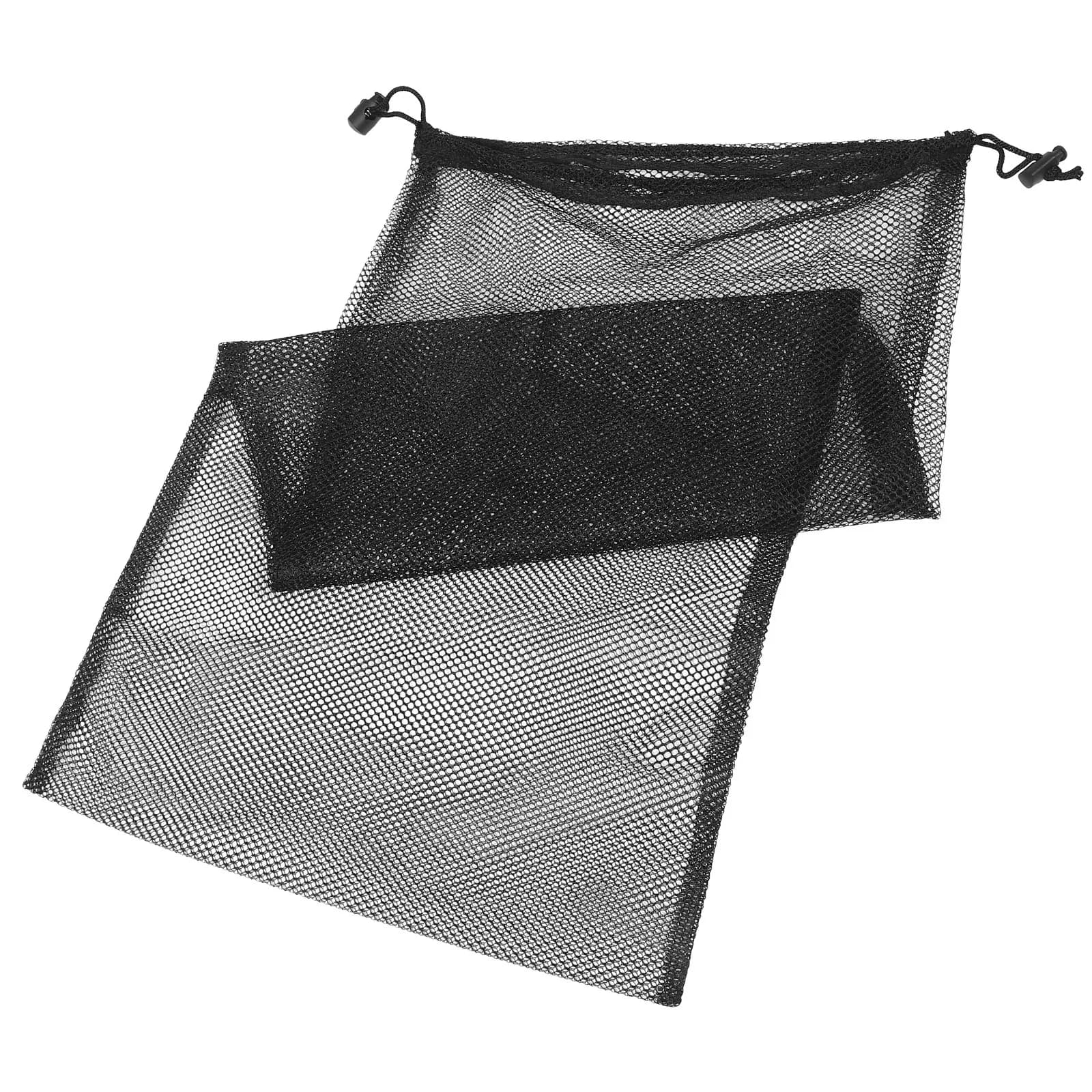 Swimming net bags, underwater equipment, portable diving net bag, with coulisse, for snorkeling, large