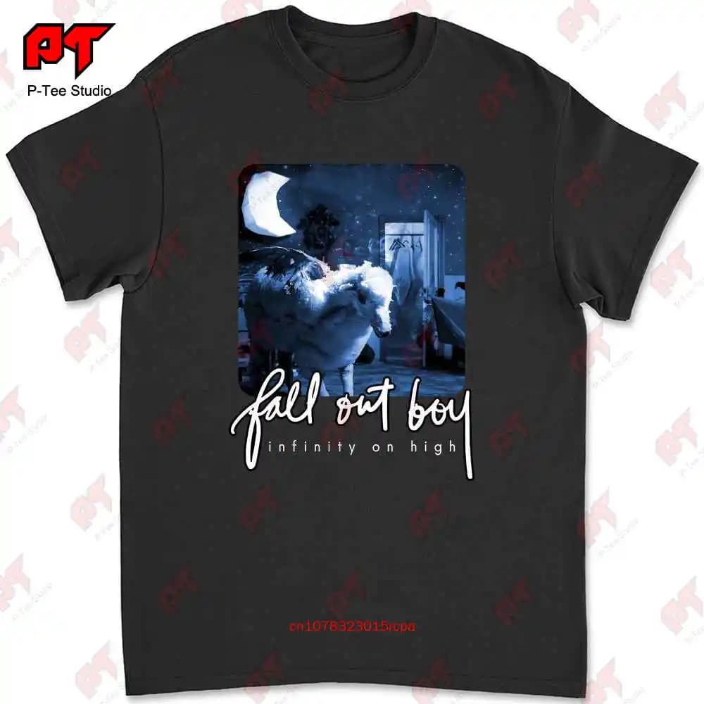 Rare Fall Out Boy Band T Shirt Infinity On High Tour OC3Q