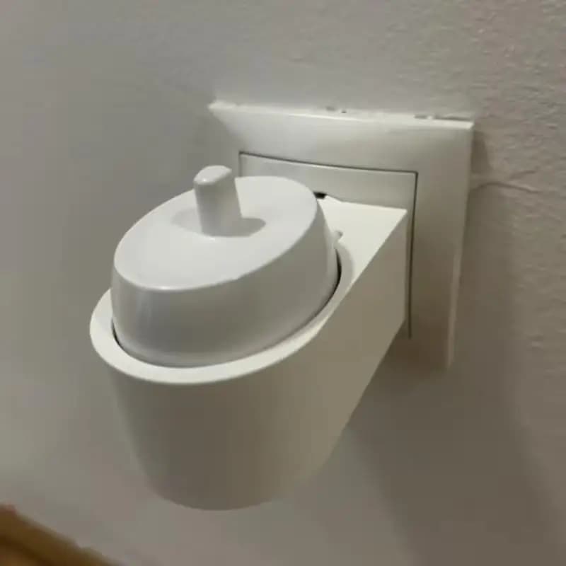 Durable Electric Toothbrush Holder Electric Toothbrush Storage Wire Clutter Prevention Rechargeable Base Holder