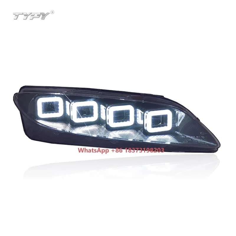 Faro anteriore a flusso dinamico a LED completo Aggiornamento faro Bugatti per Mazda 6