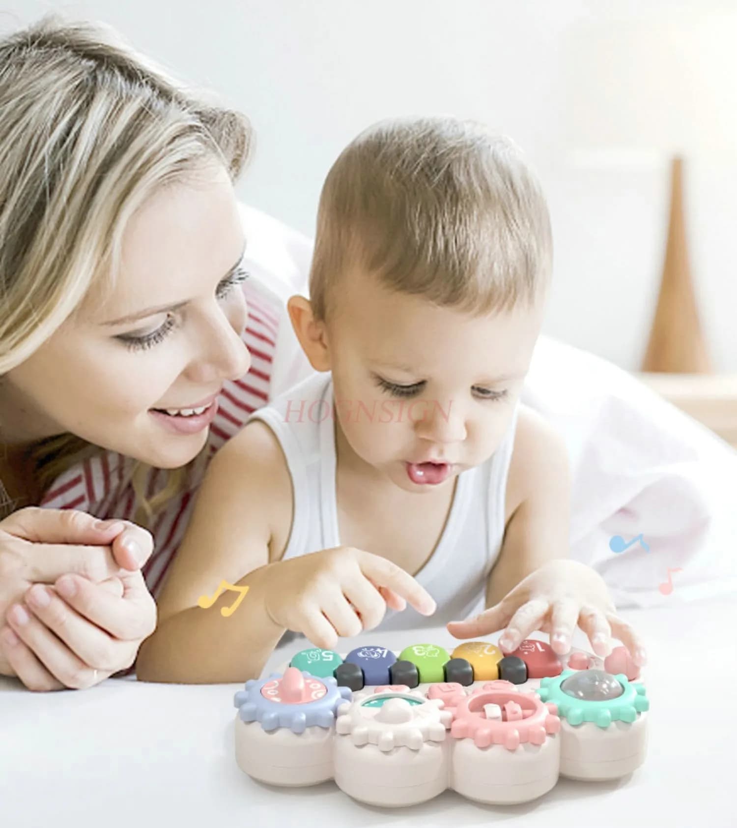 Hedgehog Finger Piano Baby Mini Piano Playable Baby Key Toys Early Education Children's Electronic Piano