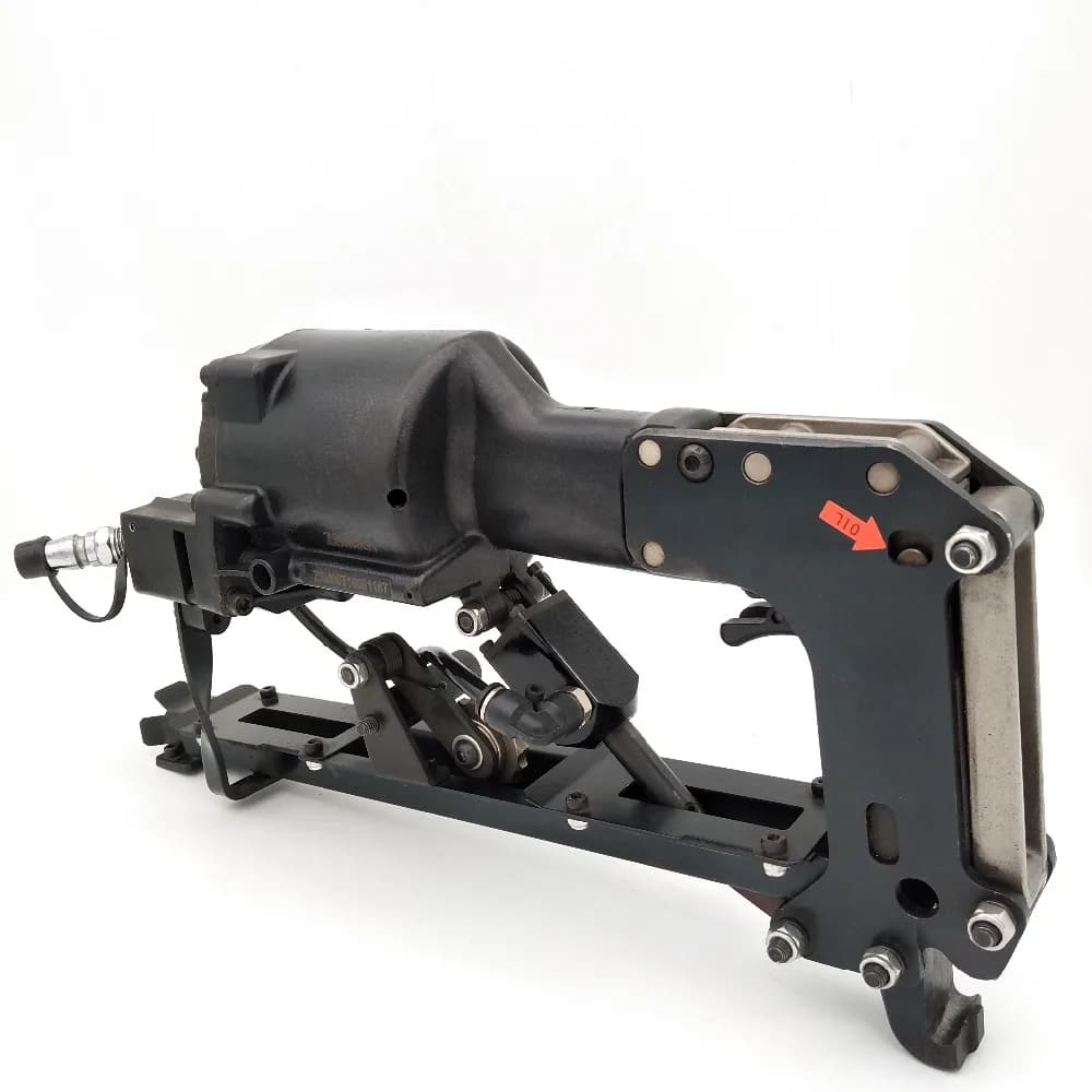 Pistola sparachiodi per punti metallici per utensile pneumatico per chiodatrice a naso lungo con clip per cucitrice industriale M45