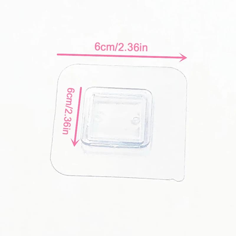 ST 1PC nuovo gancio trasparente senza tracce, senza perforazione, impermeabile, porta spazzolino con fibbia, patch adesivo forte senza tracce