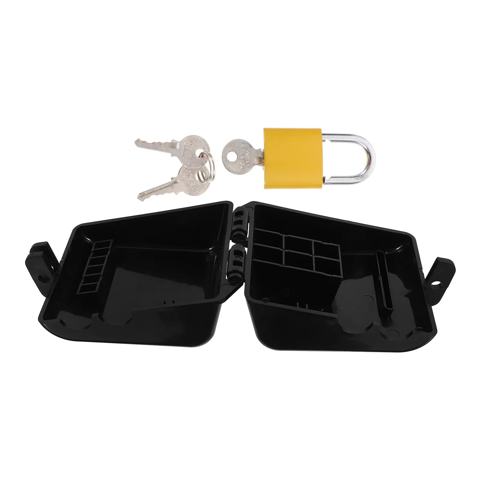 Heavy Duty Garden Faucet Block Waterproof Outdoor Water Pipe Block with Faucet Safety Key Children's outdoor use