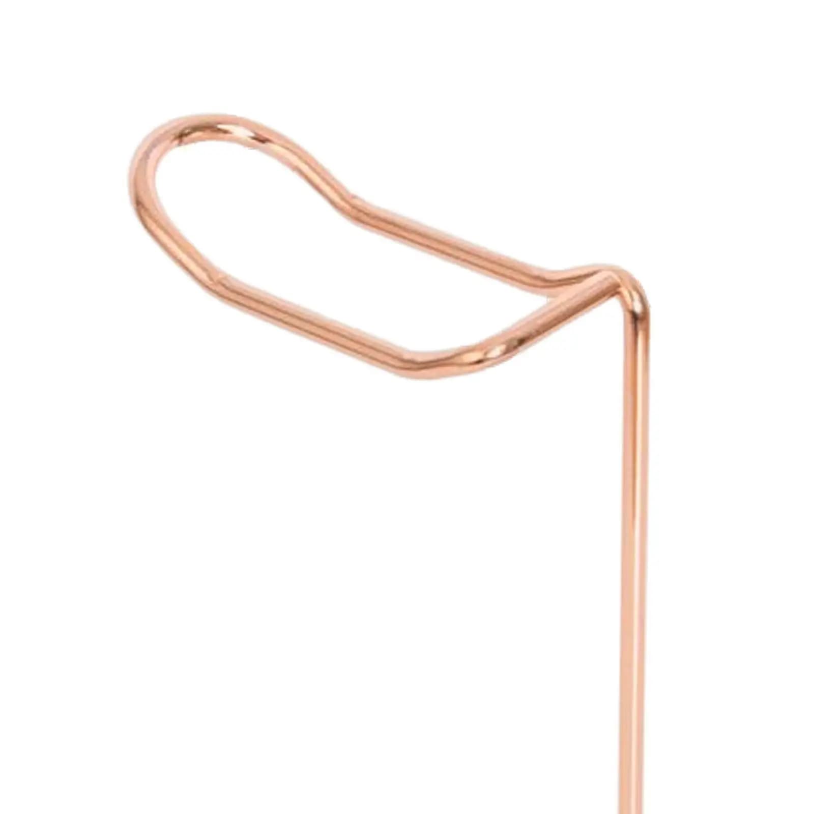 Supporto per cuffie Supporto per auricolari portatile per cuffie da ufficio per giochi su PC Oro rosa