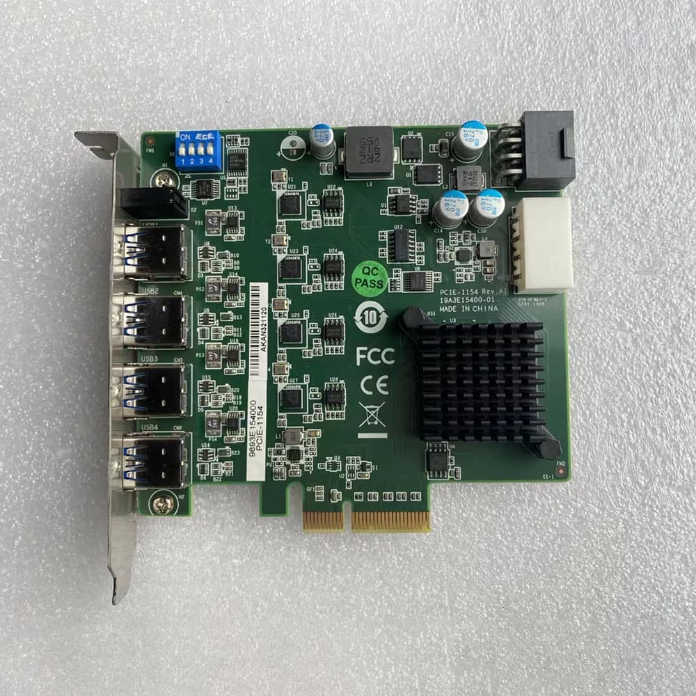 Scheda di acquisizione immagini USB PCI Express a 4 porte PCIE-1154