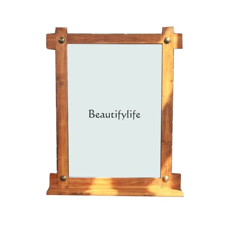 Specchio da bagno con supporto per WC Specchio per trucco Specchio da bagno a parete