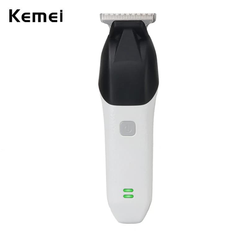 Kemei Rechargeable Electric Hair Cutting Machine with T 0mm Blade, Professional Cutting Machine Wireless Hair