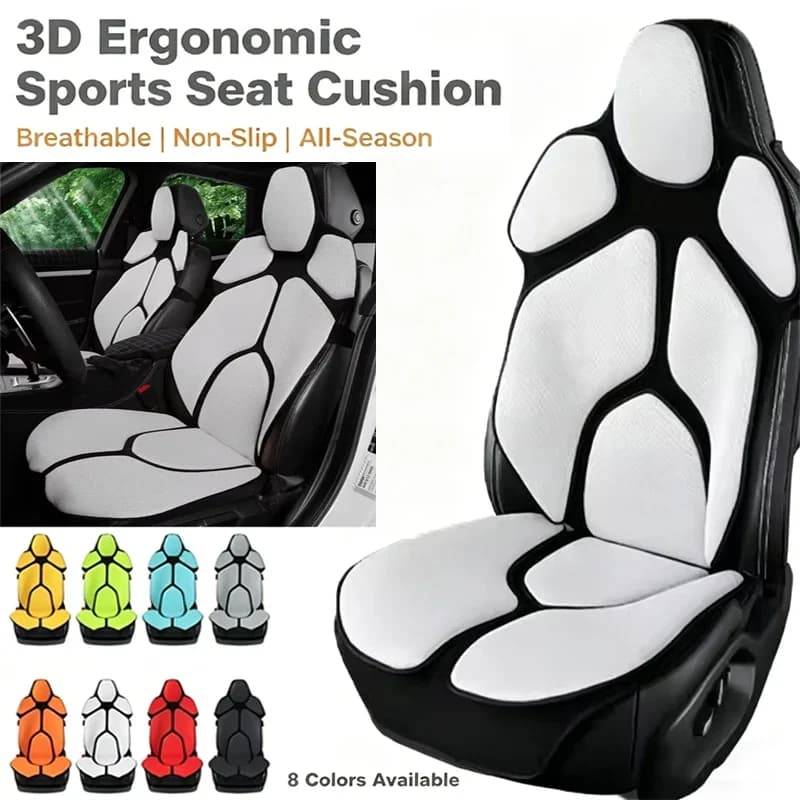 Cuscino per Sedile Auto in Rete Traspirante per TANK 300 2021-2026, Supporto Lombare Ergonomico, Protezione Antiscivolo per Sedile Auto