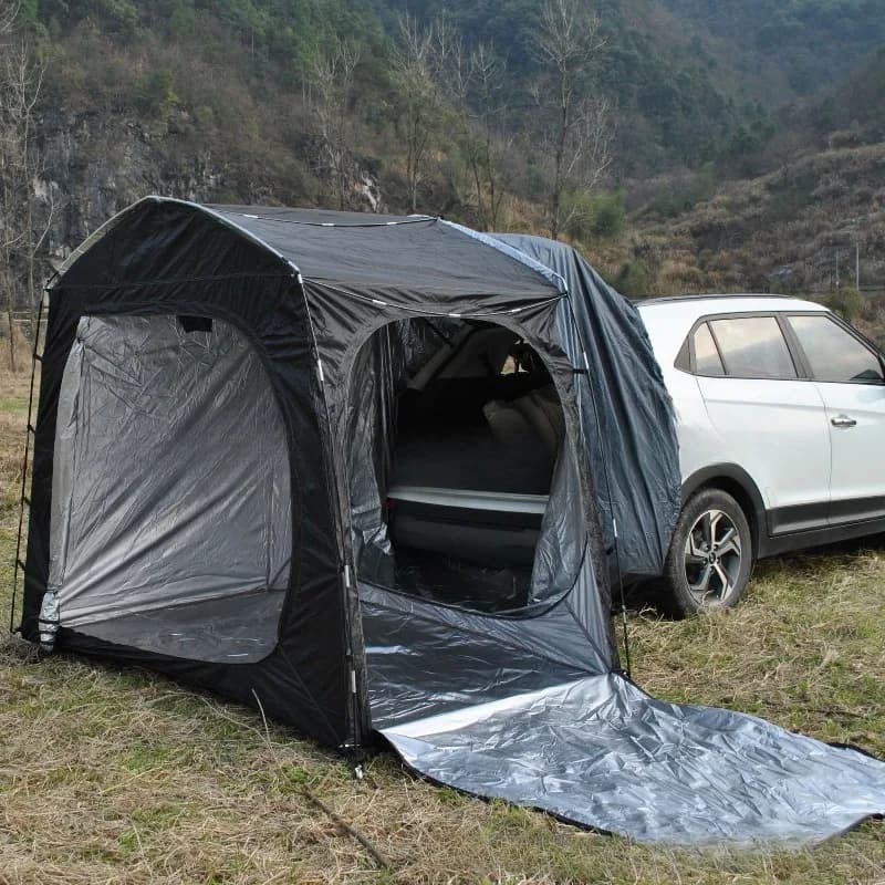 Tenda Posteriore per Auto Impermeabile e Protettiva dai Raggi Solari, Attrezzatura da Campeggio Naturehike, Tende da Spiaggia Stabili in Tessuto Oxford