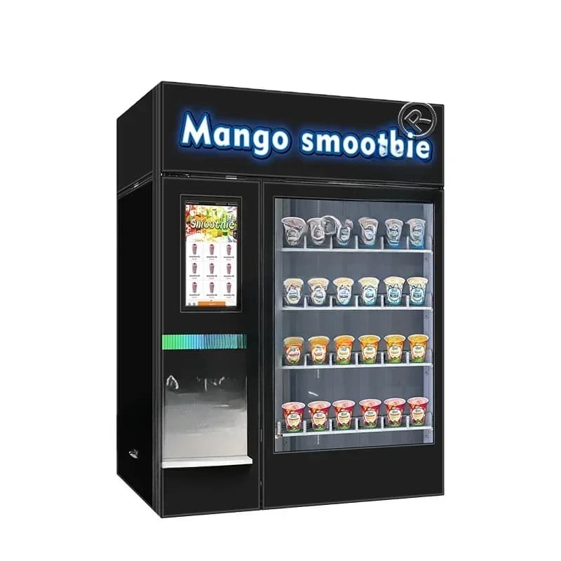 Hot Sales Semi-automatic fruit blender and automatic smoothing machine