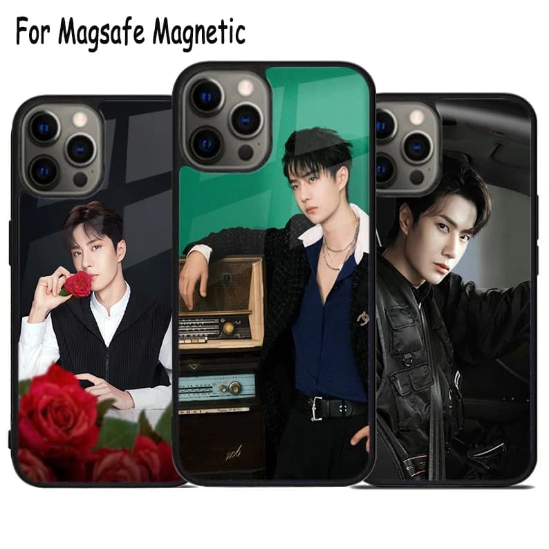 Cover Magnetica Magsafe WangYibo The Untamed per iPhone 17 Air 15 16 16e 14 13 11 12 Pro Max Plus