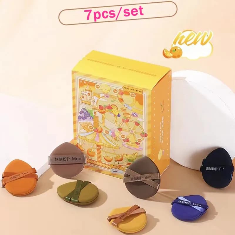 Yaozhi Air Cushion Blender Puff applicatore cosmetico fondotinta liquido BB Cream Powder Sponge Soft Double Sided Use Makeup Tool
