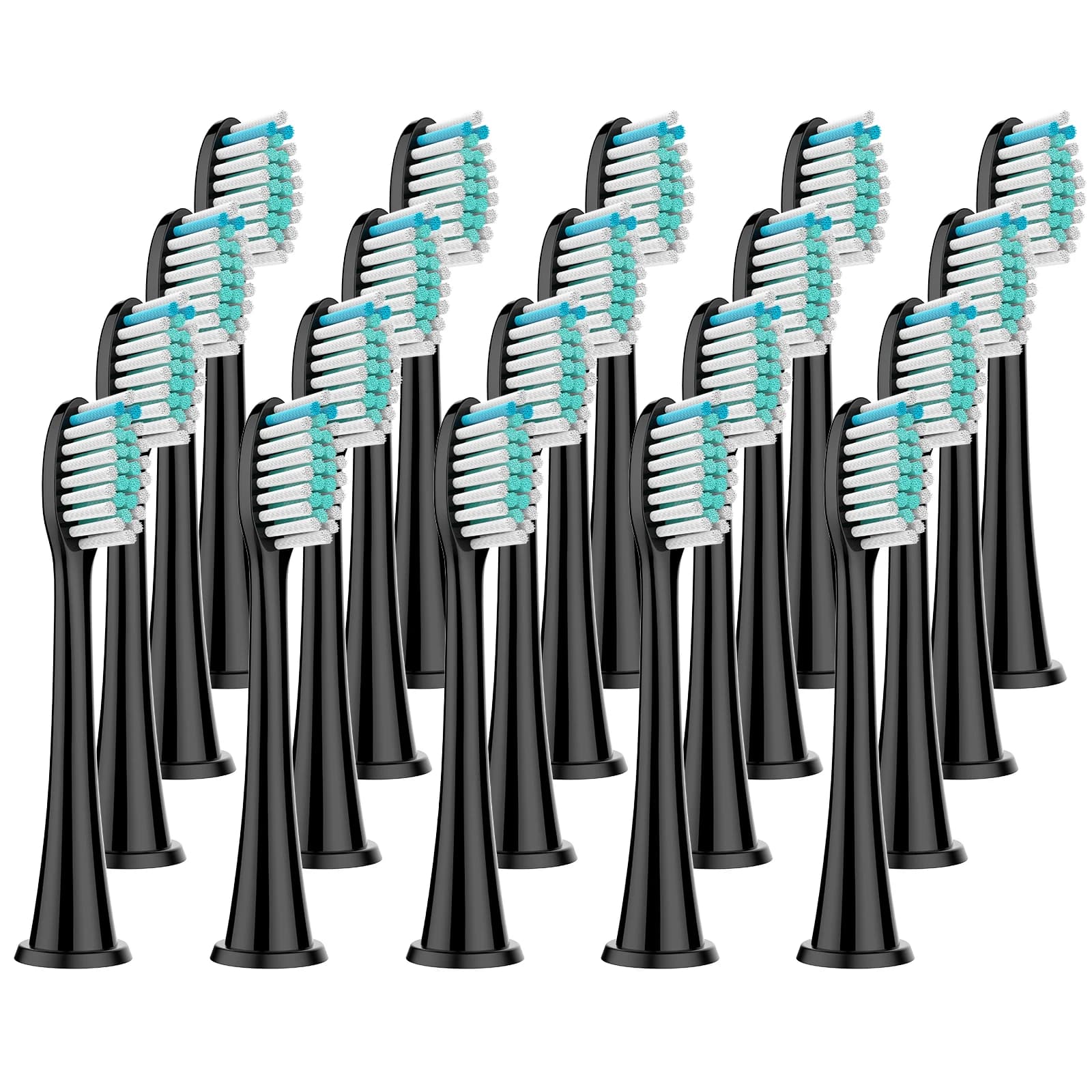 Replacement heads compatible with Philips Sonicare DiamondClean HX3/HX6/HX9 HX6064 electric toothbrush heads