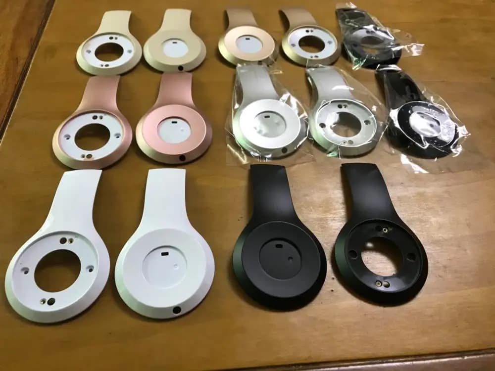 Alloggiamento per auricolari di ricambio, fascio di testa esterno, parti di cornici del pannello, copertura in plastica per cuffie wireless Solo 2 2.0 3