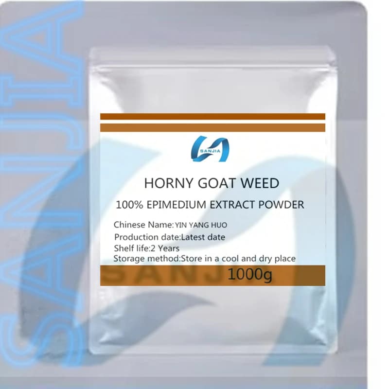 Sigillatura professionale in fabbrica e confezione personalizzata HORNY GOAT WEED Per evidenziatore corpo e viso in polvere per la salute