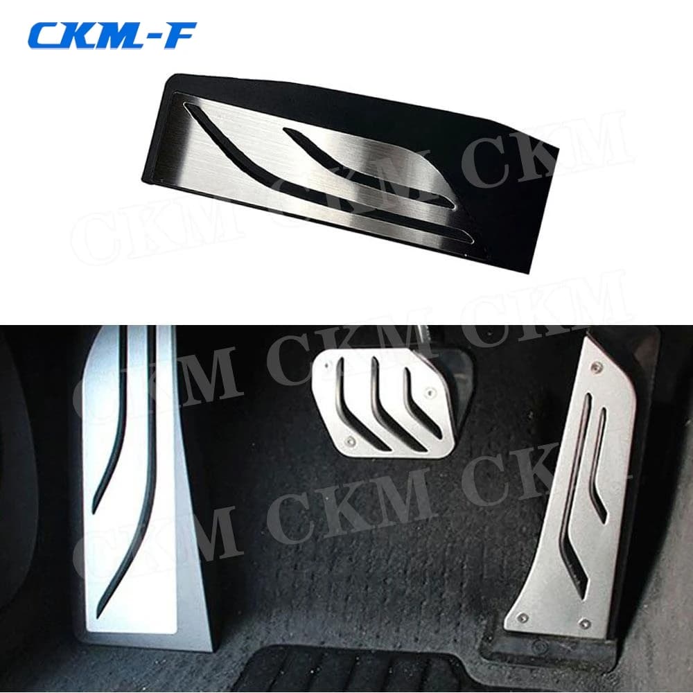 Per BMW Serie 3 F30 2013-2019 Auto Pedale Pad Coperture In Lega di Alluminio Acceleratore Freno Resto Pedali Bodykits Accessori Auto