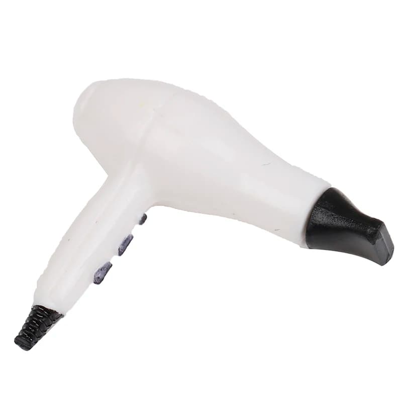 1 pcs 1:12 doll house miniature hairdryer bathroom accessories mini hairdryer