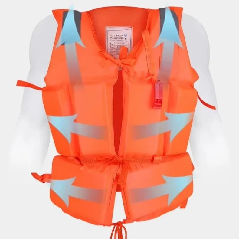 Giubbotti di salvataggio per nuoto in schiuma EPE Giubbotto di salvataggio commerciale per parco acquatico per adulti e bambini