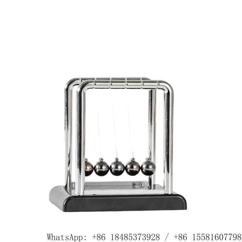 Newton Cradle Balance Balls Physics Pendulum Ornament Desk Decor Creative Home Decoration Science Toy Birthday Gift Craft