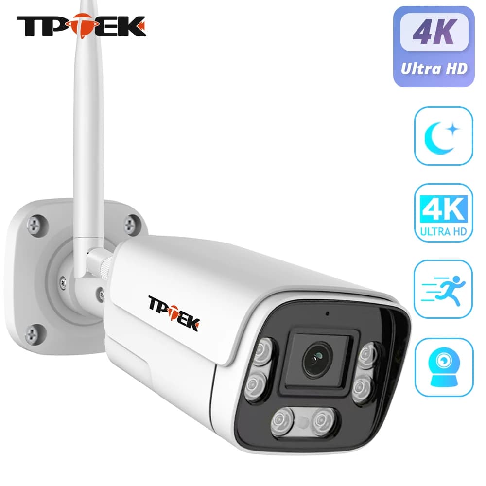 8MP 4K IP camera Wifi External surveillance Domestic security protection CCTV Wi Fi Camara 5MP Video Wi-Fi Waterproof CamHi IP Cam