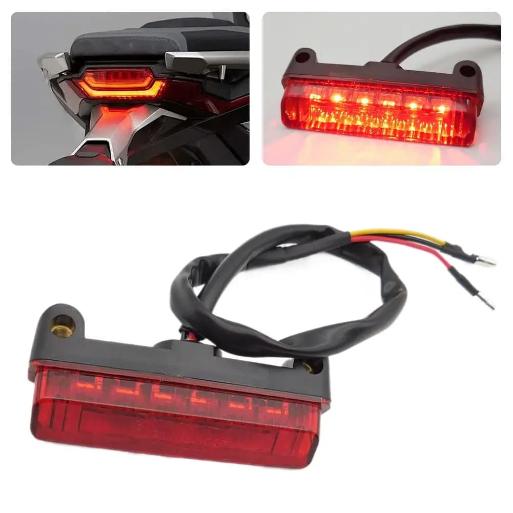 Universale Del Motociclo 6-LED Mini Freno Posteriore Fanale di Arresto Della Coda Per Dirt Bike Moto Targa Lampada Decorativa P2A4