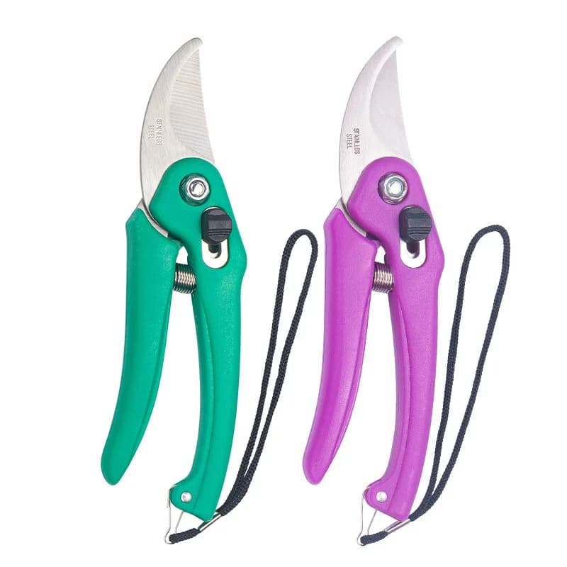 Garden pruning shears, grating shears, pruning shears for stainless steel beak, garden shears, flower shears